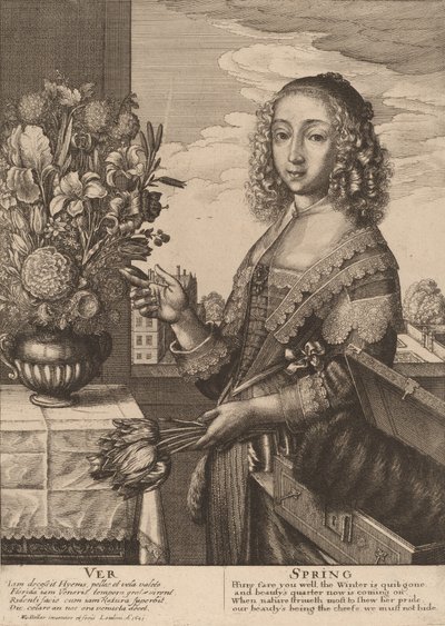 Bahar, 1641. by Wenceslaus Hollar