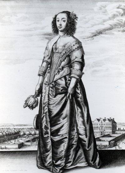Bahar, 1643 (gravür) by Wenceslaus Hollar