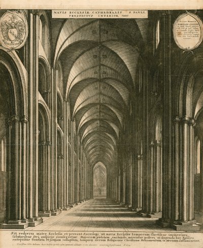 ಸೇಂಟ್ ಪಾಲ್ಸ್ ಕ್ಯಾಥೆಡ್ರಲ್, ಲಂಡನ್ ಟರ್ಕ್ by Wenceslaus Hollar