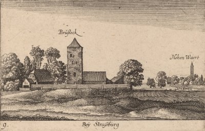 Strazburg, 1635. by Wenceslaus Hollar