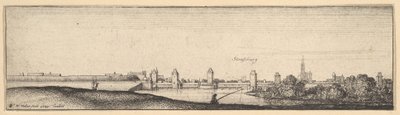Strazburg, 1642-44. by Wenceslaus Hollar