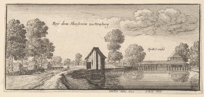 Strazburg, 1665. by Wenceslaus Hollar
