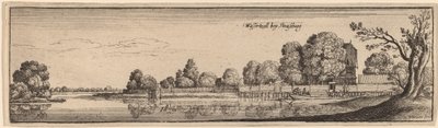 Strazburg: Bir Toll House, c. 1632. by Wenceslaus Hollar
