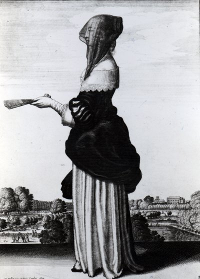 Yaz, 1644 by Wenceslaus Hollar