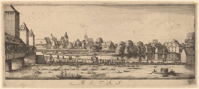 Yaz: Yıkanma Yeri by Wenceslaus Hollar