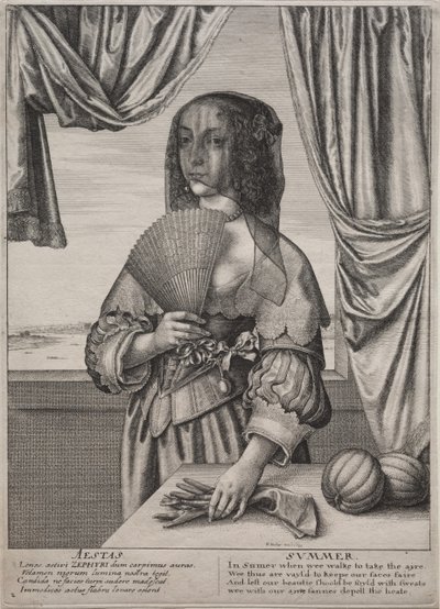 Dört mevsim by Wenceslaus Hollar