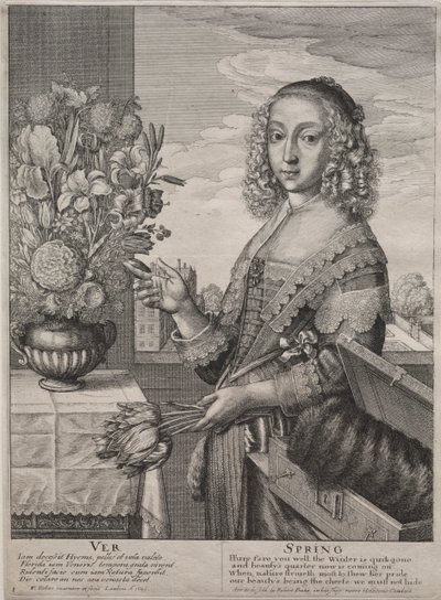 Dört Mevsim: Bahar by Wenceslaus Hollar