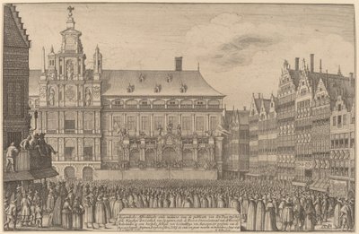 Münster Barışı by Wenceslaus Hollar