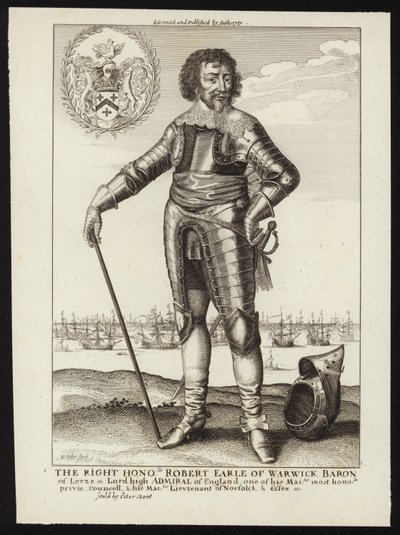 ವಾರ್ವಿಕ್ ಟರ್ಕಿಯ ರೈಟ್ ಹಾನರಬಲ್ ರಾಬರ್ಟ್ ಅರ್ಲ್ by Wenceslaus Hollar