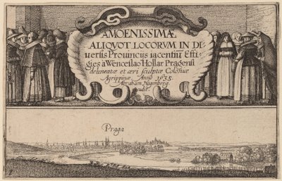 Baş sayfa by Wenceslaus Hollar