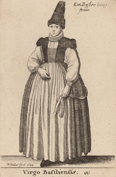 Basileios Bakiresi, 1644 by Wenceslaus Hollar