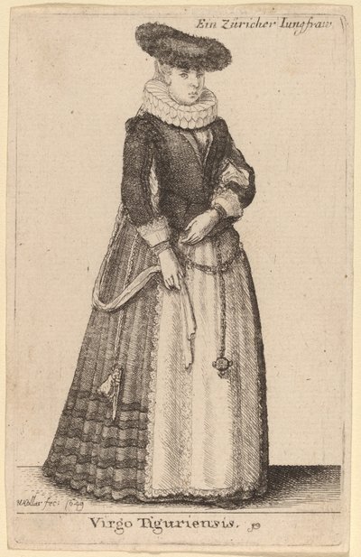 Tigurian Bakiresi by Wenceslaus Hollar