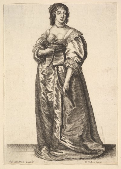 Tam boy bayan, Anthony van Dyck