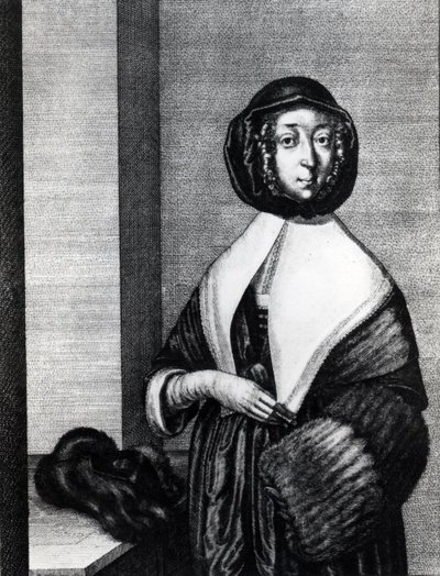 Kış, 1641 by Wenceslaus Hollar