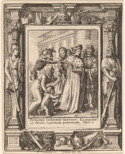 Dük by Wenceslaus Hollar after Hans Holbein the Younger after Abraham van Diepenbeeck