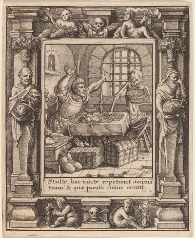 Cimri by Wenceslaus Hollar after Hans Holbein the Younger after Abraham van Diepenbeeck