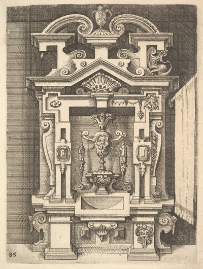 Bir Lavabo için Tasarım, Dietterlins Architectura