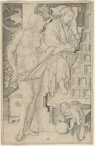 Doktorun Rüyası by Wenzel von Olmutz, after Albrecht Dürer