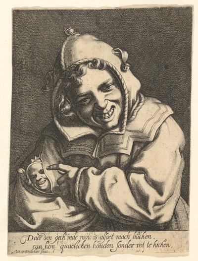 Gülen Aptal, ca. 1612. by Werner Jacobsz. van den Valckert