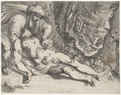 İyi Samiriyeli by Werner van den Valckert