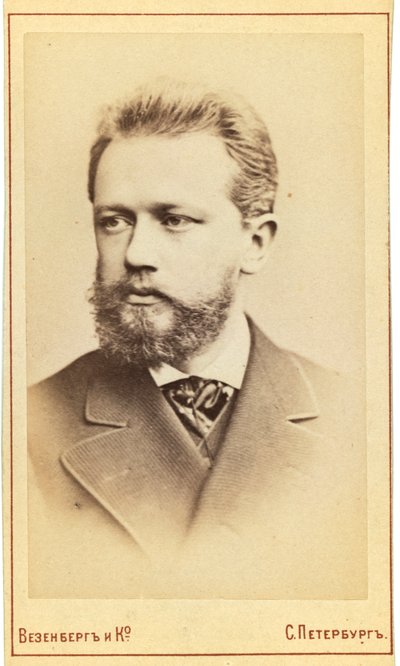 Pyotr Çaykovski, Rus besteci, 19. yüzyıl. by Wesenberg