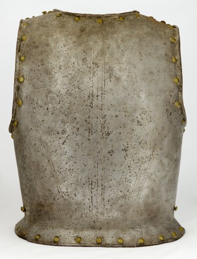 Arka plaka, c.1650-1700 (çelik ve pirinç) by Western European School
