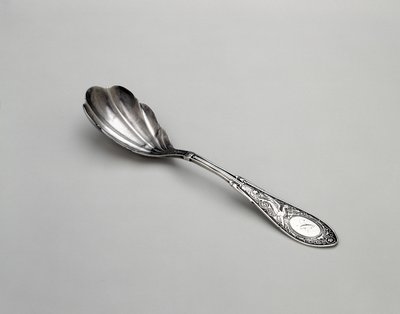 Şeker Kaşığı, c. 1875 (gümüş) by Whiting Manufacturing Company