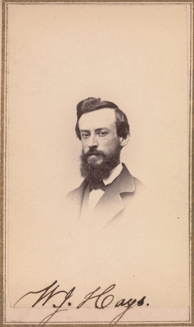 William Jacob Hays, Sr., 1860
