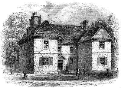 William Penns House, Philadelphia, Pensilvanya, 17. yüzyıl sonu 18. yüzyıl başı c1880 by Whymper