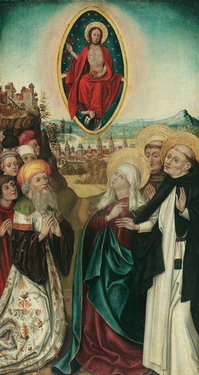 st vizyonu Üç mızraklı İsa