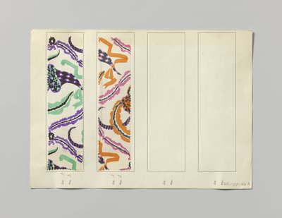 Baskılı tarafı çelik, tasarım Blumenhorn by Wiener Werkstätte