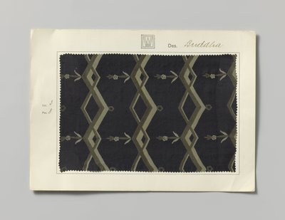 Baskılı tarafı çelik, Buda tasarımı by Wiener Werkstätte