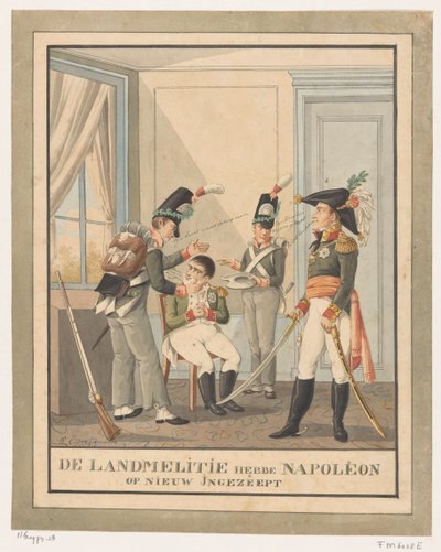 Napolyon tıraş oldu Landmelitie Napolyon