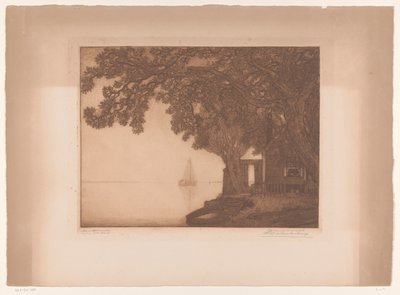Gölde (nesnedeki orijinal başlık) by Wijnand Otto Jan Nieuwenkamp (signed by artist)