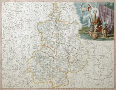 Voronej Valiliği Haritası, 1792 by Wilbrecht
