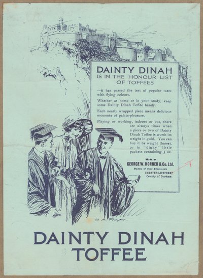 Zarif Dinah Şekerleme, c.1920 by Wilfred Fryer