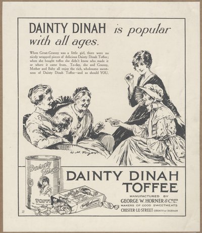 Zarif Dinah Şekerleme, c.1920 by Wilfred Fryer