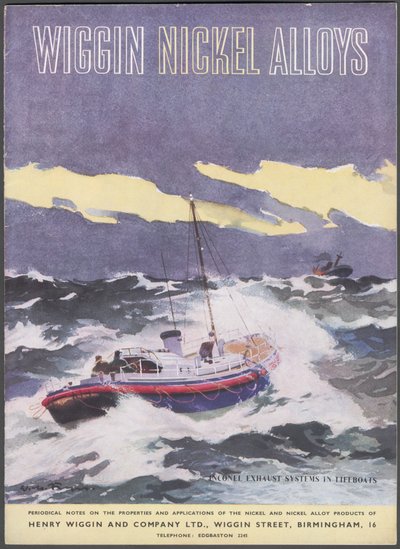 Wiggin Nikel Alaşımları, 1960