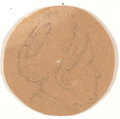 Ana. Sağdaki profil by Wilhelm Bendz
