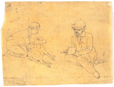 Kuzu çekilir by Wilhelm Bendz