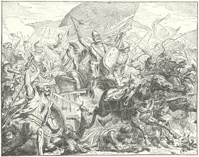 Çek general ve Hussite lideri Jan Zizka savaşta by Wilhelm Camphausen