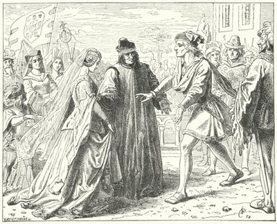 Kutsal Roma İmparatoru Frederick III nişanlısı Portekizli Eleanor ile Siena