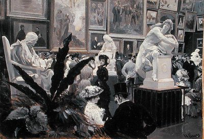 1882 Viyana Uluslararası Sanat Sergisinde by Wilhelm Gause