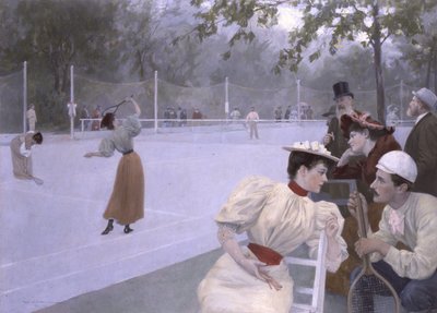 Belediye Çim Tenis Kortu by Wilhelm Gause