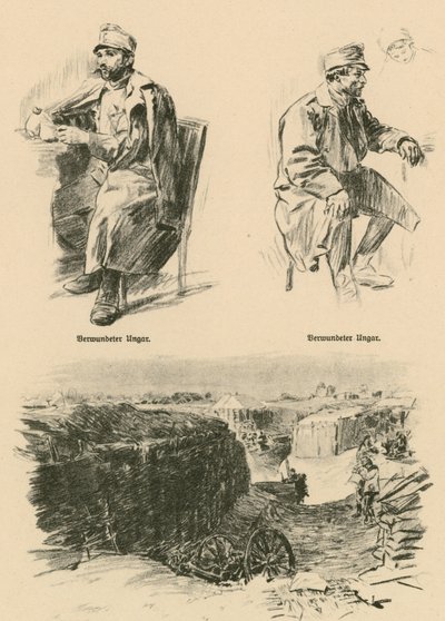 Yaralı Macarlar, Rusya