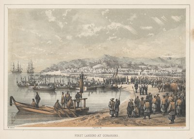 ಗೋರಹಮಾದಲ್ಲಿ ಮೊದಲ ಲ್ಯಾಂಡಿಂಗ್, 1855 ಟರ್ಕ್ by Wilhelm Joseph Heine