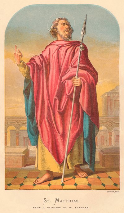 Aziz Matthias, 19. yüzyılın ortaları. by Wilhelm Kandler