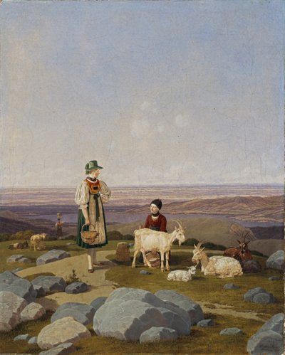 Gaisalm üzerine by Wilhelm Kobell Ritter von