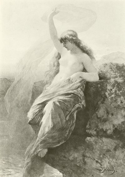 Lorelei (gravür) by Wilhelm Kray