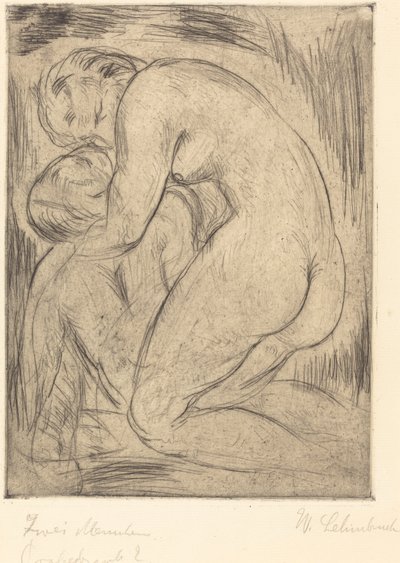 Ölü Adam (Der tote Mann) by Wilhelm Lehmbruck